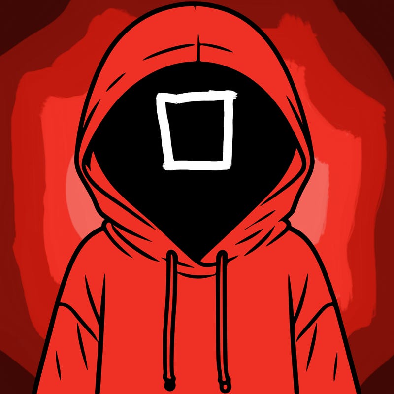 faceless girl in hoodie