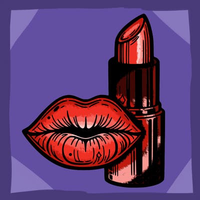 lips and lipstick