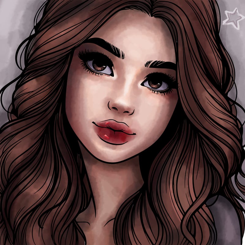 beautiful realistic girl