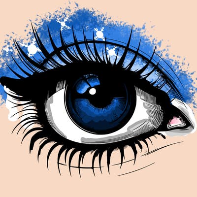 realistic eye