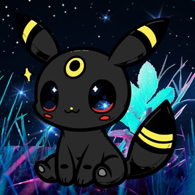 adorable cute umbreon