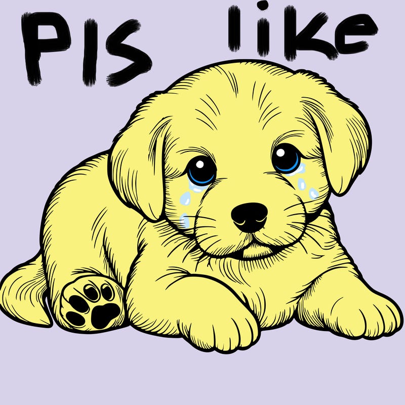 a cute realistic puppy