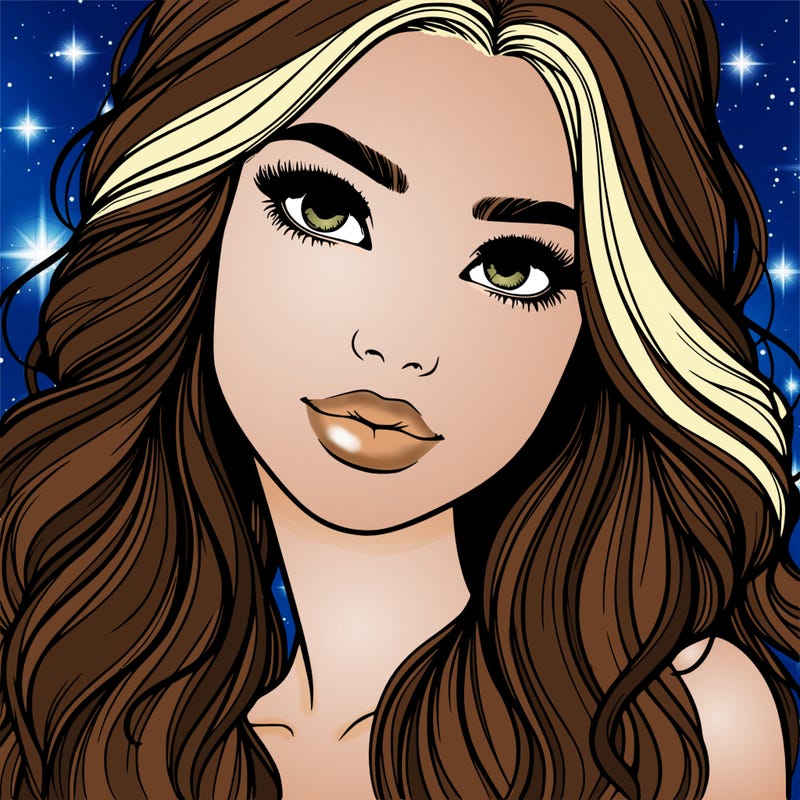 beautiful realistic girl