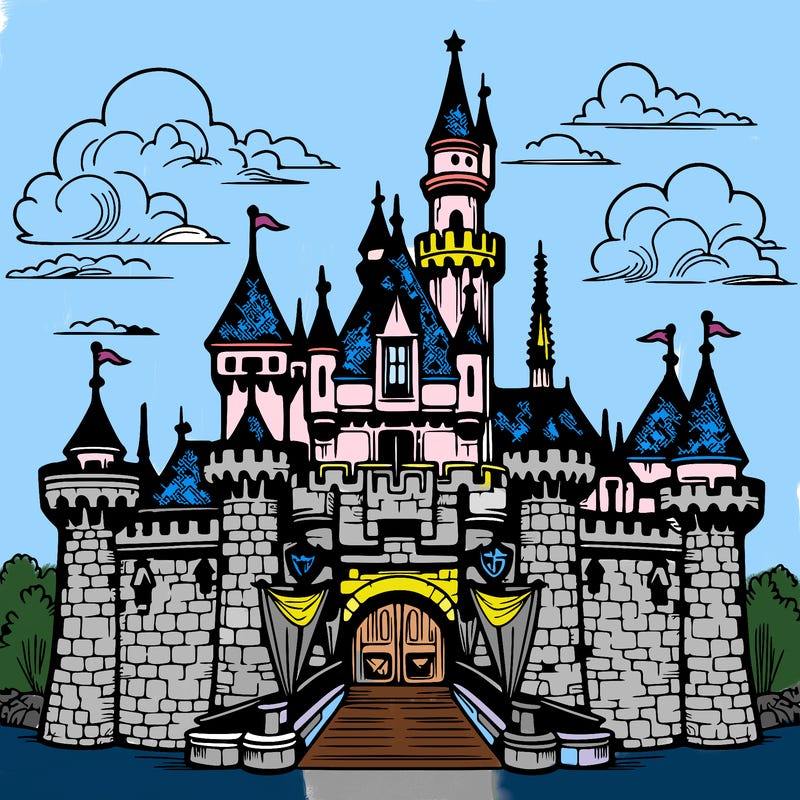disneyland castle