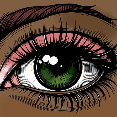 realistic eye