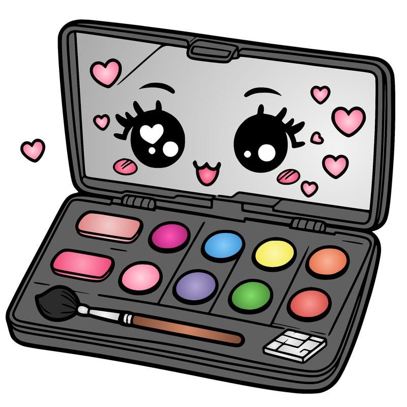 makeup pallet
