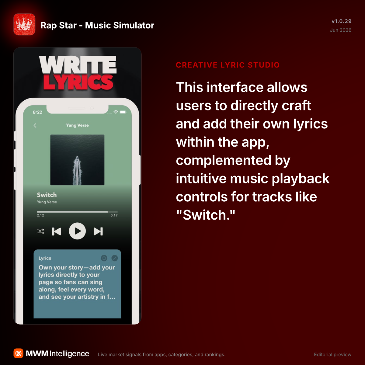 Rap Star - Music Simulator - Games App | MWM