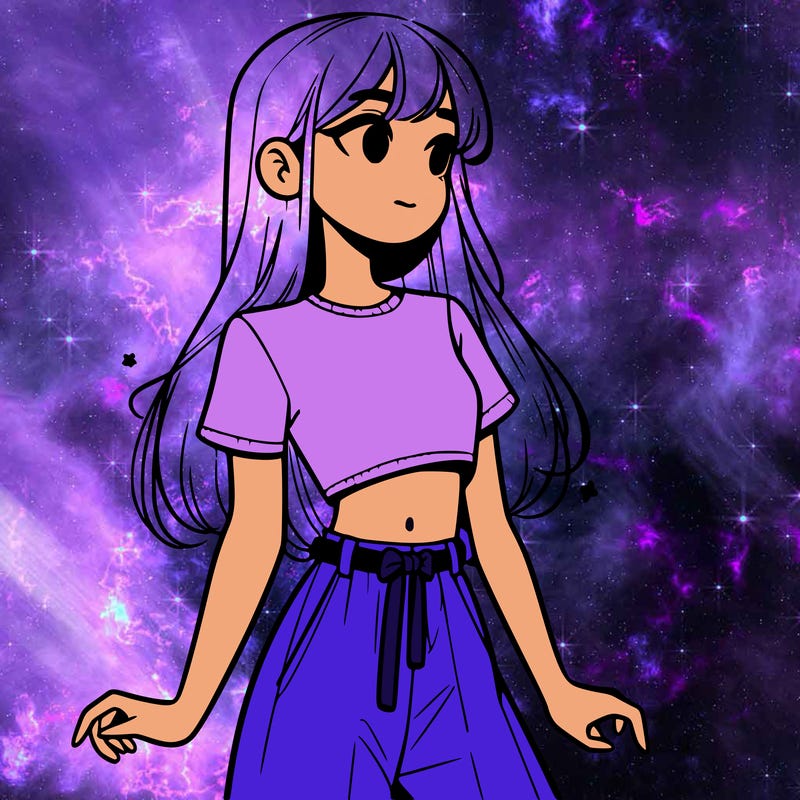 girl in a cute crop top