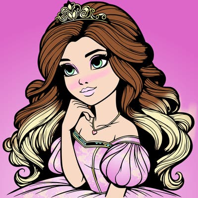 realistic princess