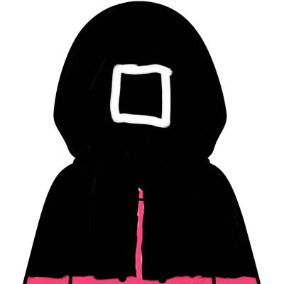 faceless girl in hoodie