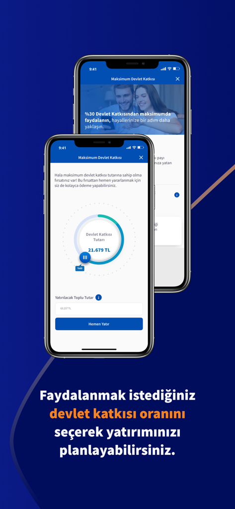 AgeSA Mobil App-Oberfläche mit Anzeige des staatlichen Zuschuss-Trackings für private Rentenersparnisse