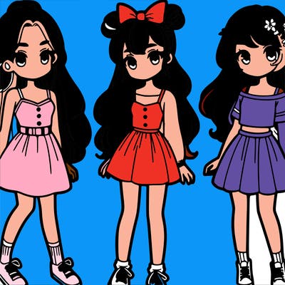 drawings that are girls