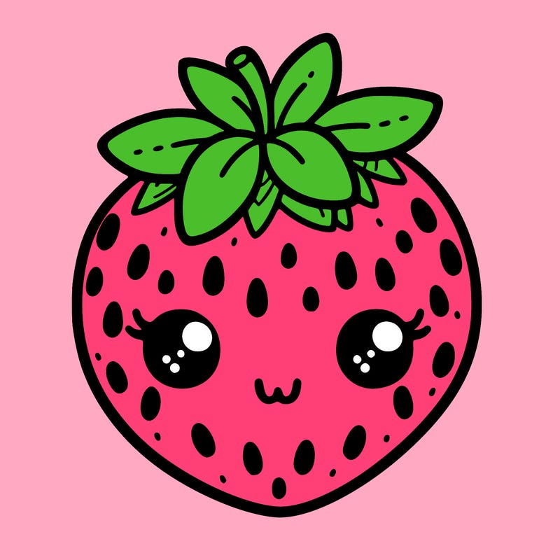 cute strawberry
