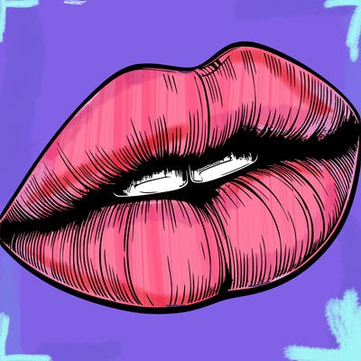 realistic lips