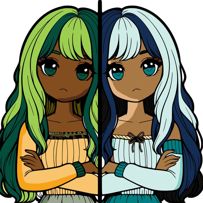 realistic girls split