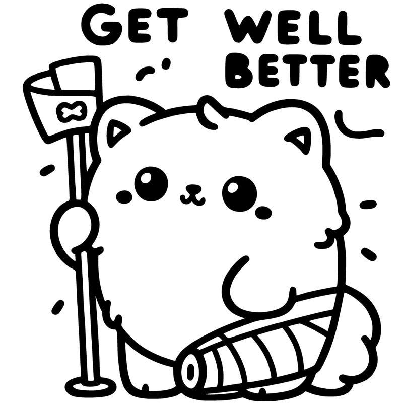 get well better card