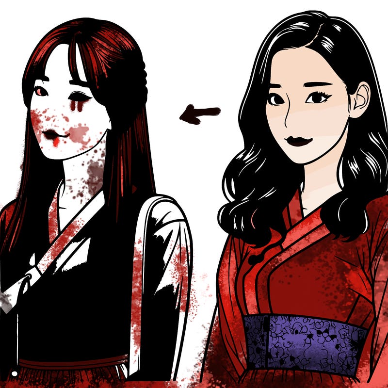 realistic korean women