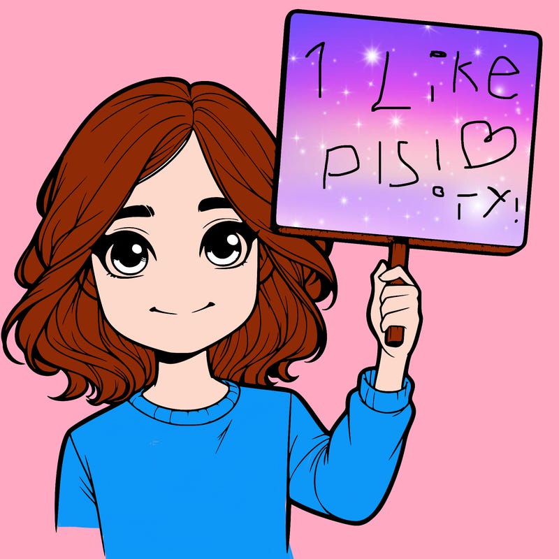 realistic girl holding up a sign