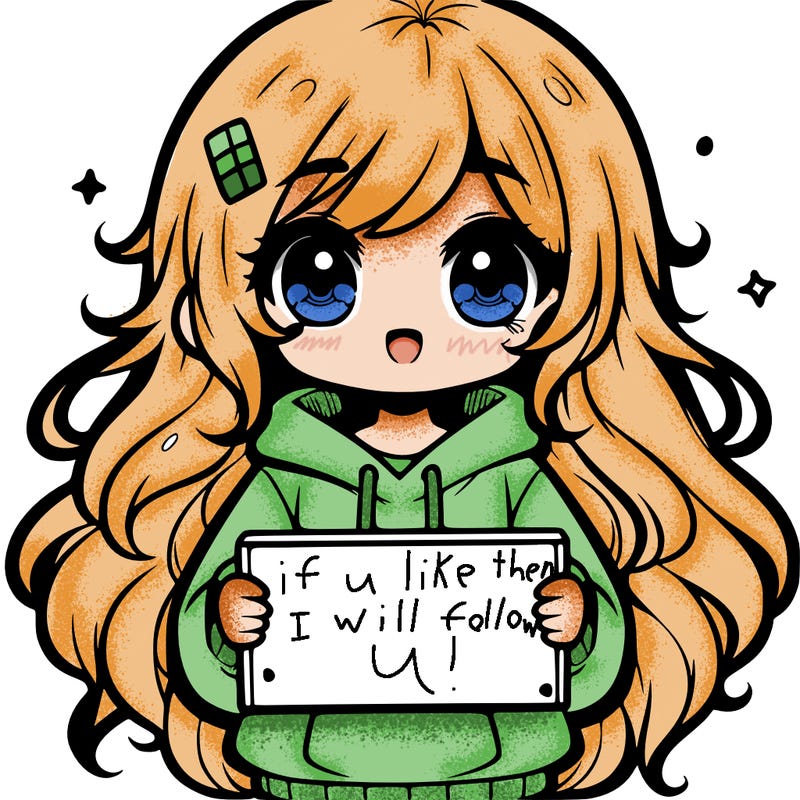 cute girl with long messy hair, wearing a hoodie holding a sign