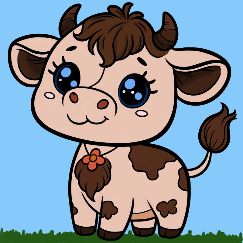 cute cow
