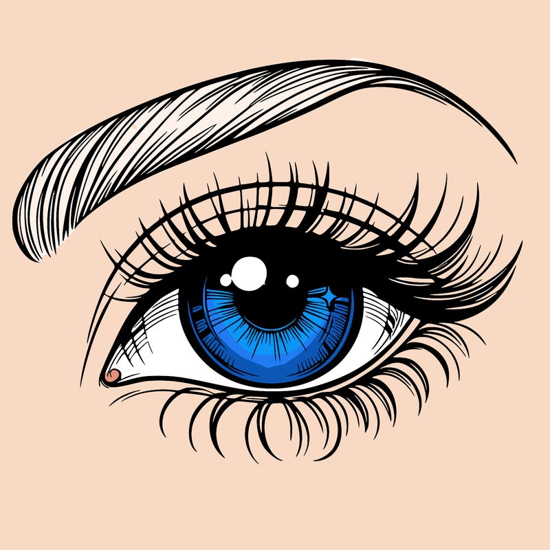 a beautiful eye