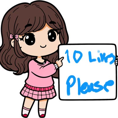 cute girl holding white sign