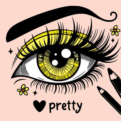 pretty eye