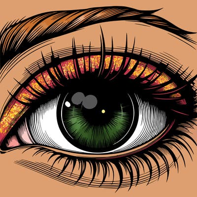 realistic eye