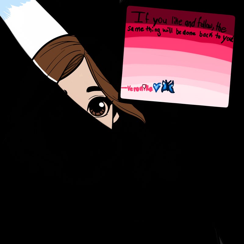 realistic girl holding up a sign