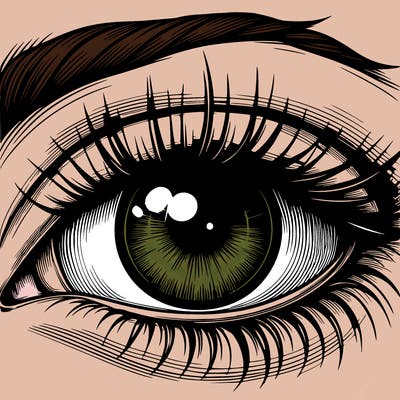 realistic eye