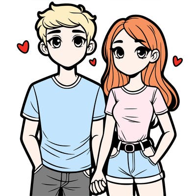 boyfriend and girlfriend