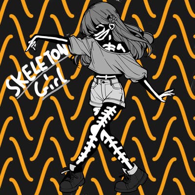 realistic girl danceing