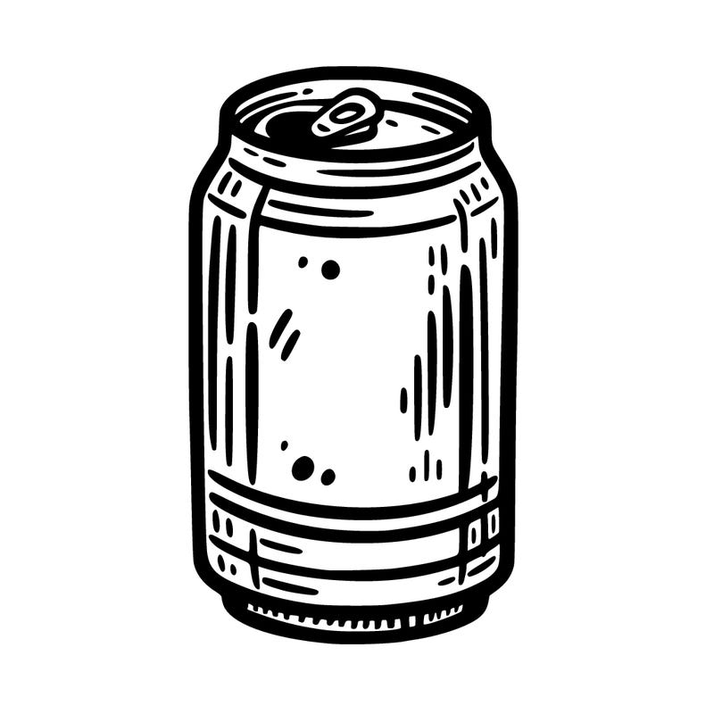 a soda can