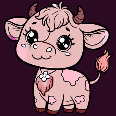 cute cow