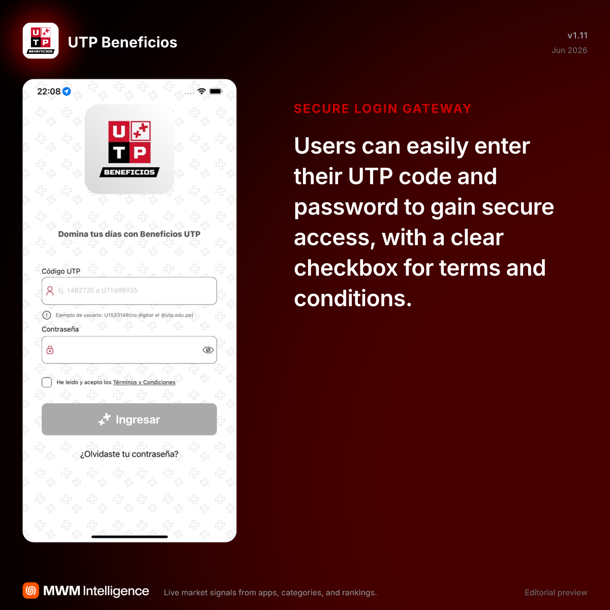UTP Beneficios - Lifestyle App | MWM