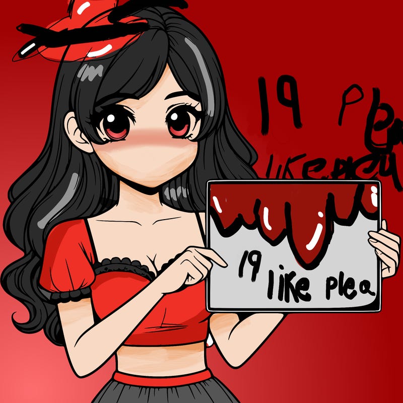 realistic pretty girl holding blank sign