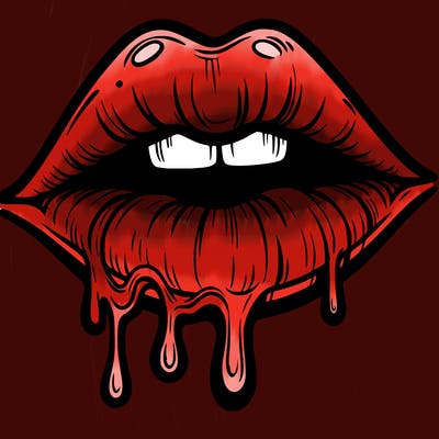 lips that look realistic and drip