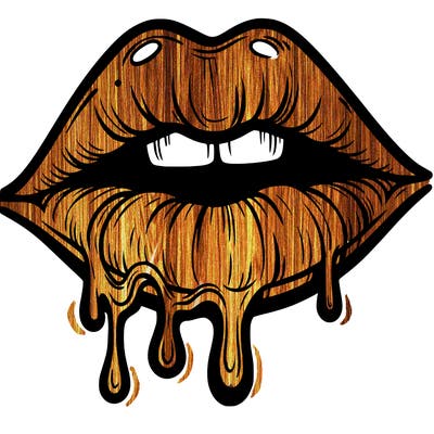 lips that look realistic and drip