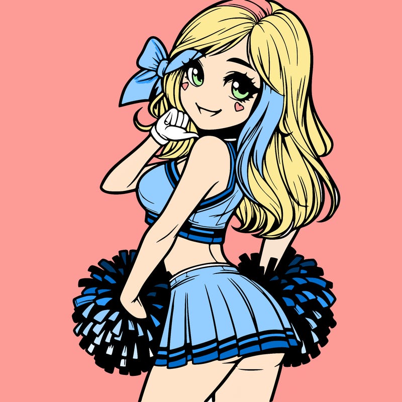 realistic cheerleader