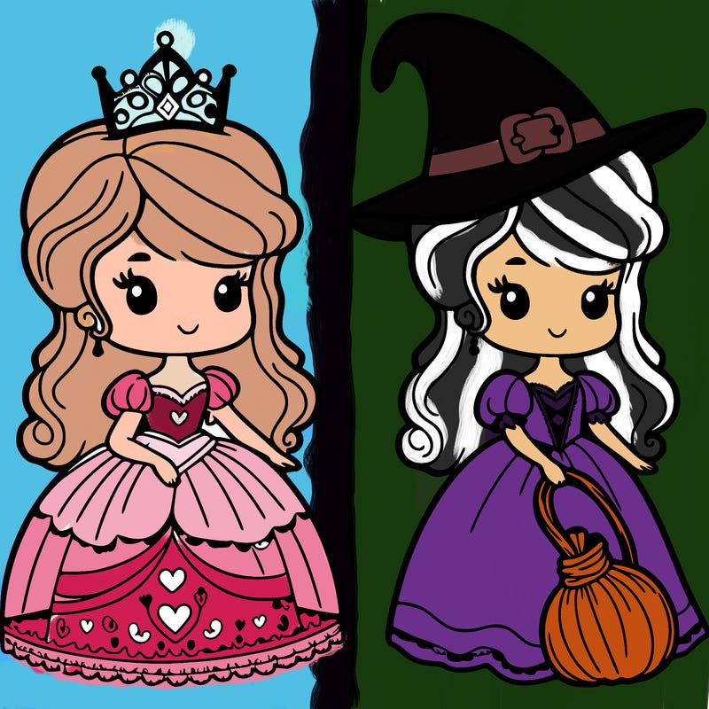 princess as a witch