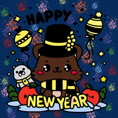 message : happy new year