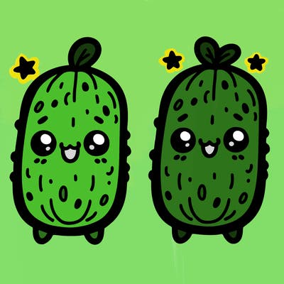 cute pickles