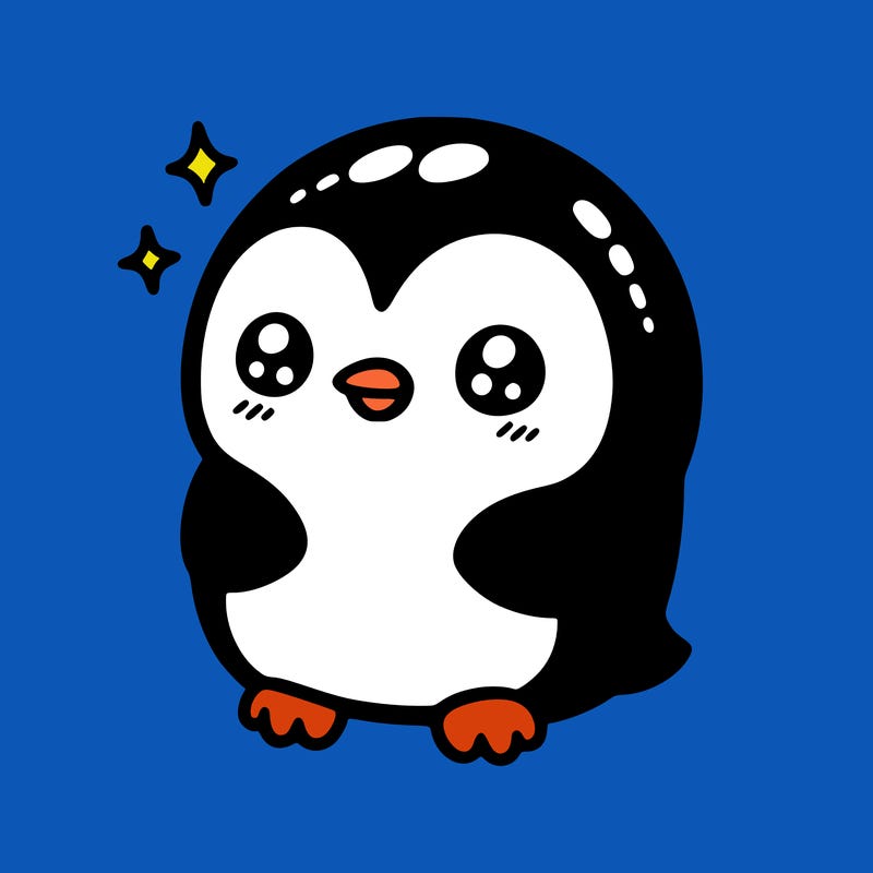 cute penguin