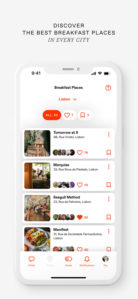 The Breakfast App - Social Networking App | MWM
