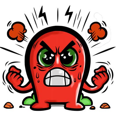 cartoon anger