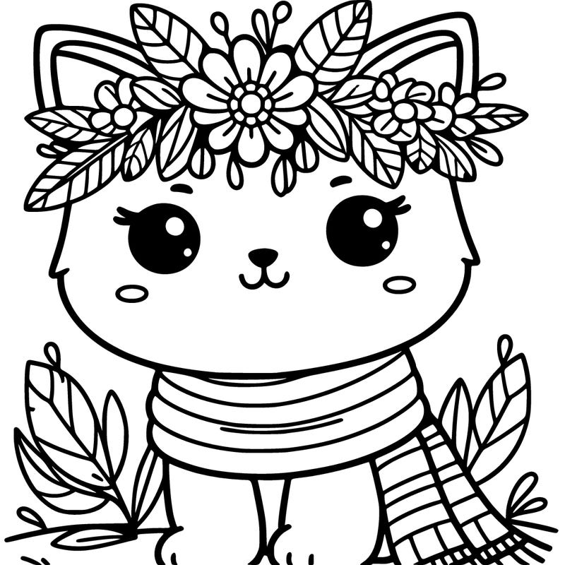 𝓒𝓪𝓽 𝔀𝓲𝓽𝓱 𝓪 𝓯𝓵𝓸𝔀𝓮𝓻 𝓬𝓻𝓸𝔀𝓷