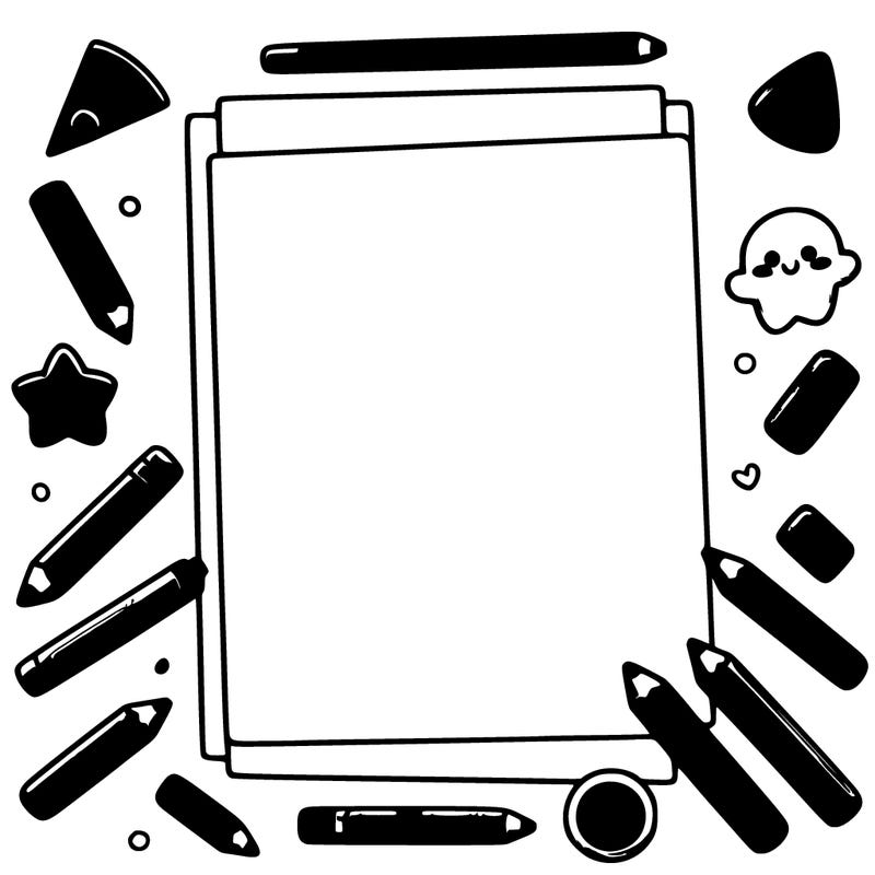 blank sheet of paper