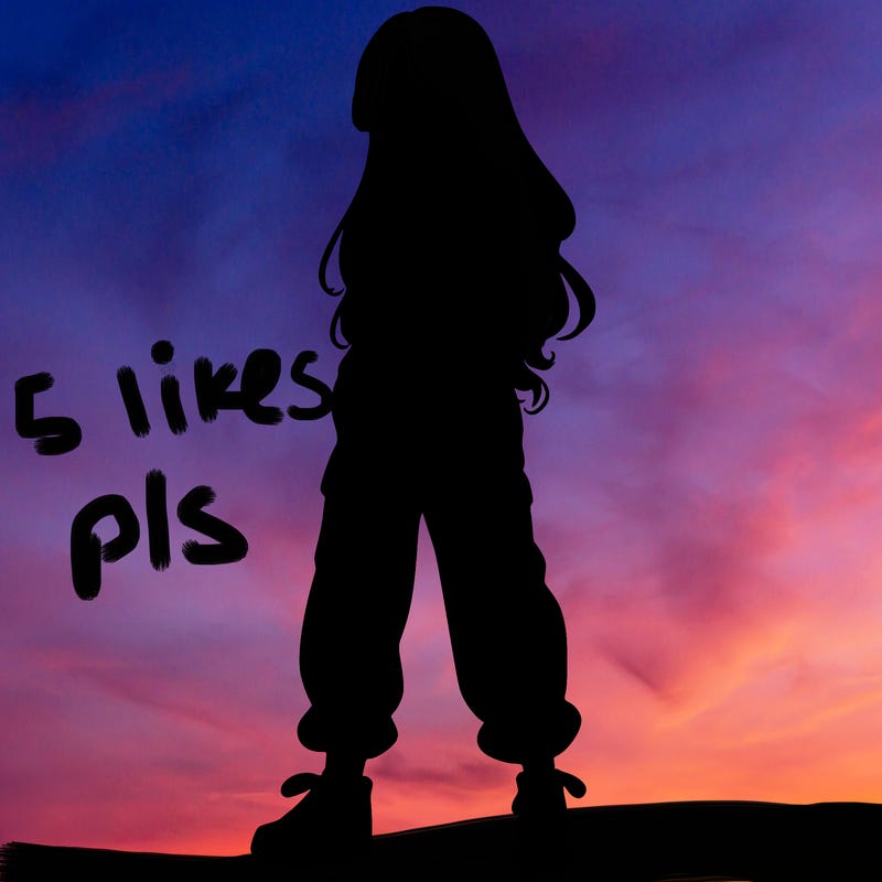 girl in baggy pants crop top and long hair