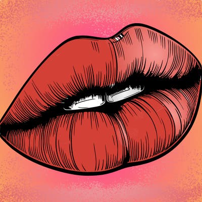 realistic lips