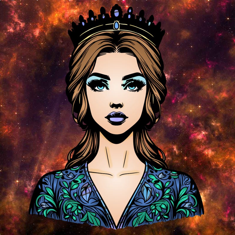 realistic beautiful queen